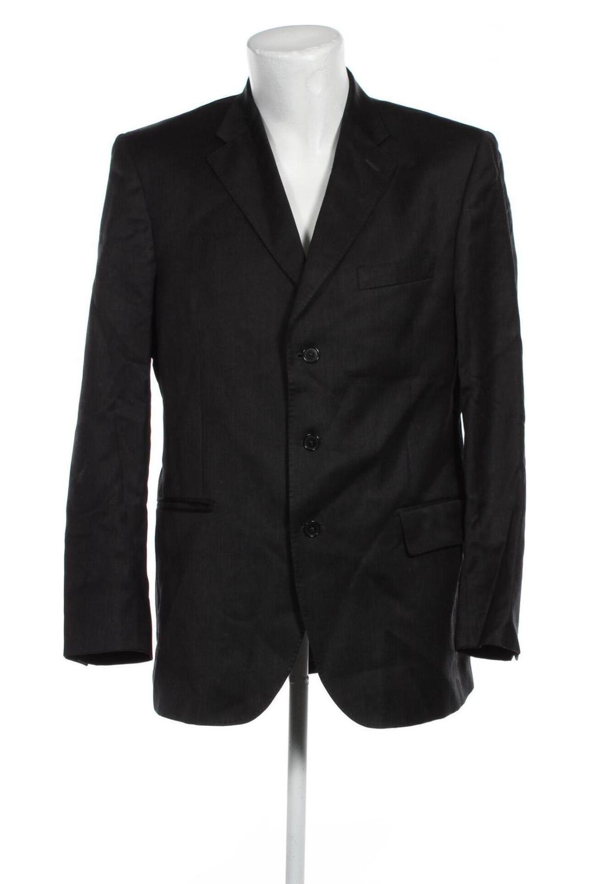 Мъжко сако DEL MARE 1911, Размер L, Цвят Черен, Цена 33,10 лв.