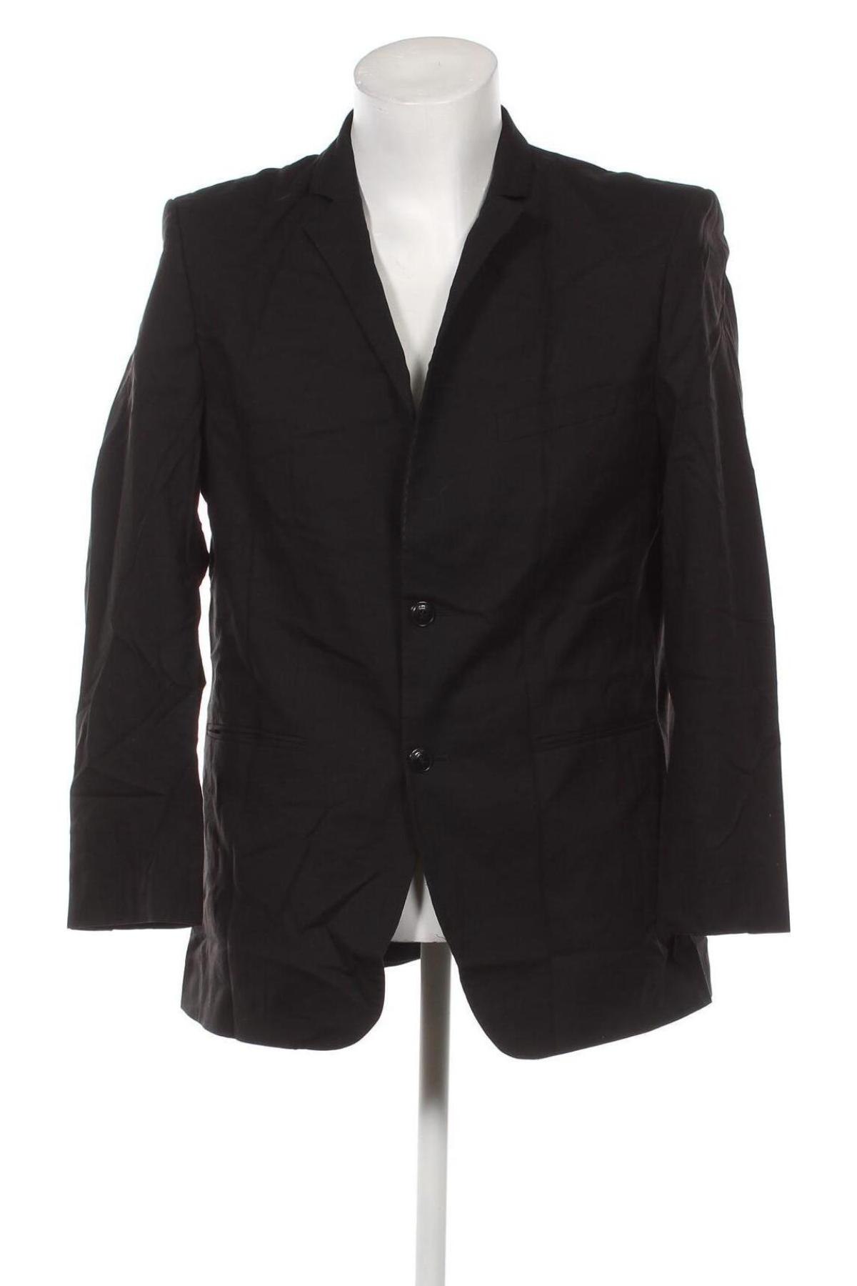 Ανδρικό σακάκι Zara Man, Μέγεθος M, Χρώμα Μαύρο, Τιμή 4,58 €