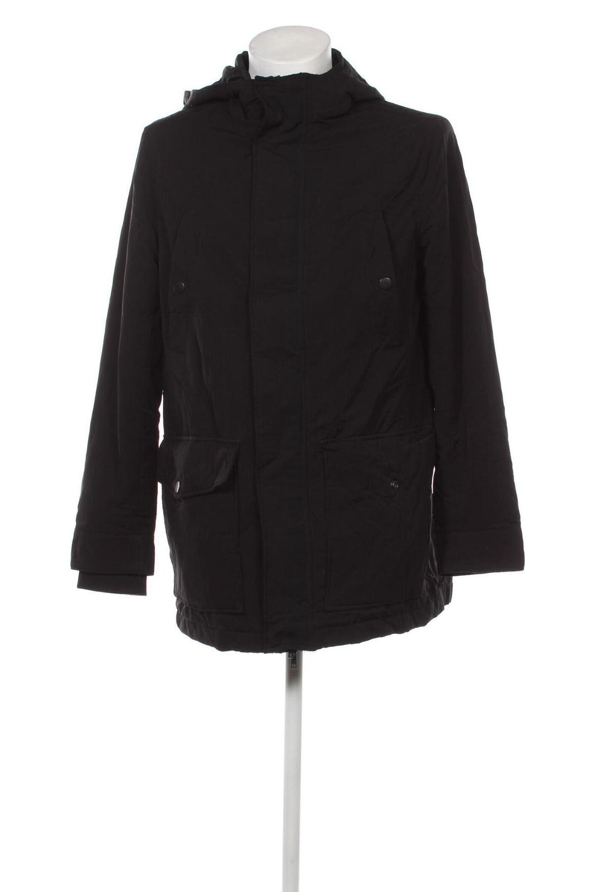 Ανδρικό μπουφάν H&M, Μέγεθος M, Χρώμα Μαύρο, Τιμή 12,56 €