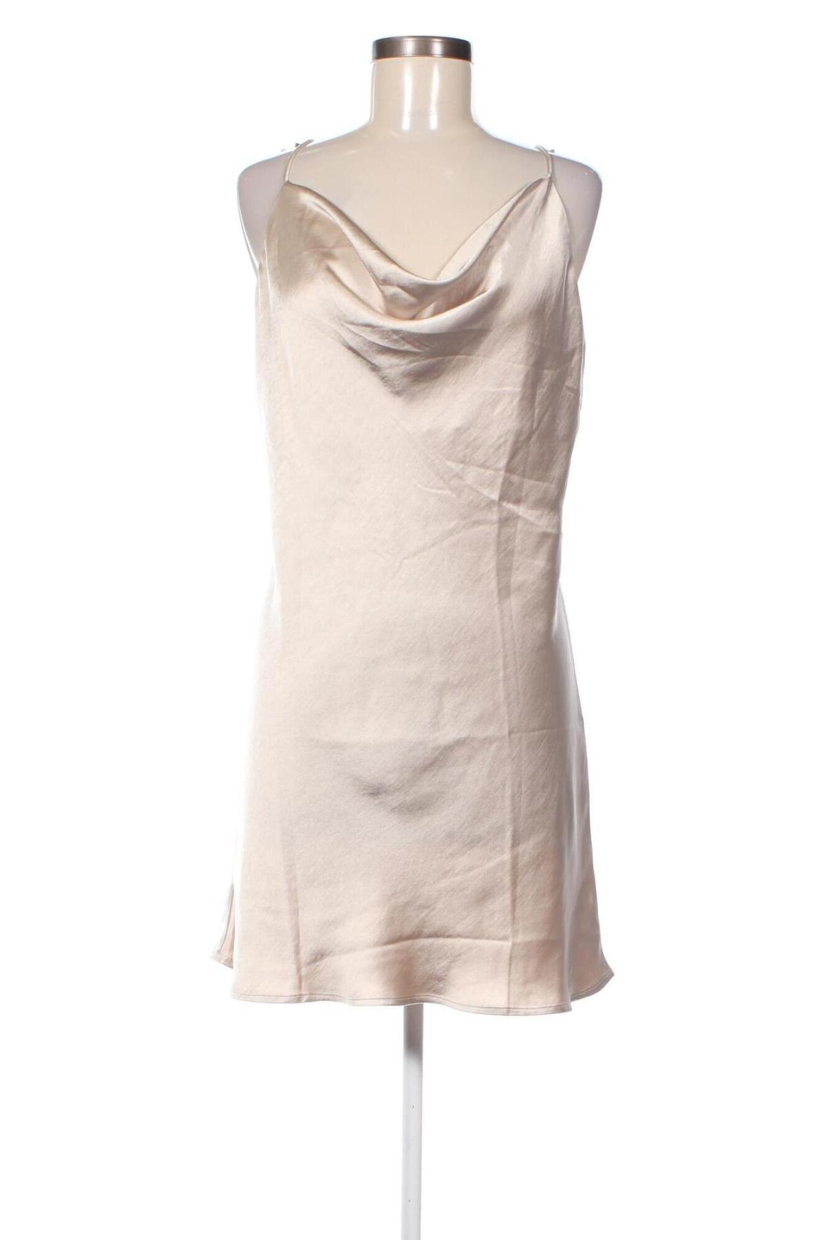 Φόρεμα Gina Tricot, Μέγεθος XL, Χρώμα  Μπέζ, Τιμή 8,63 €