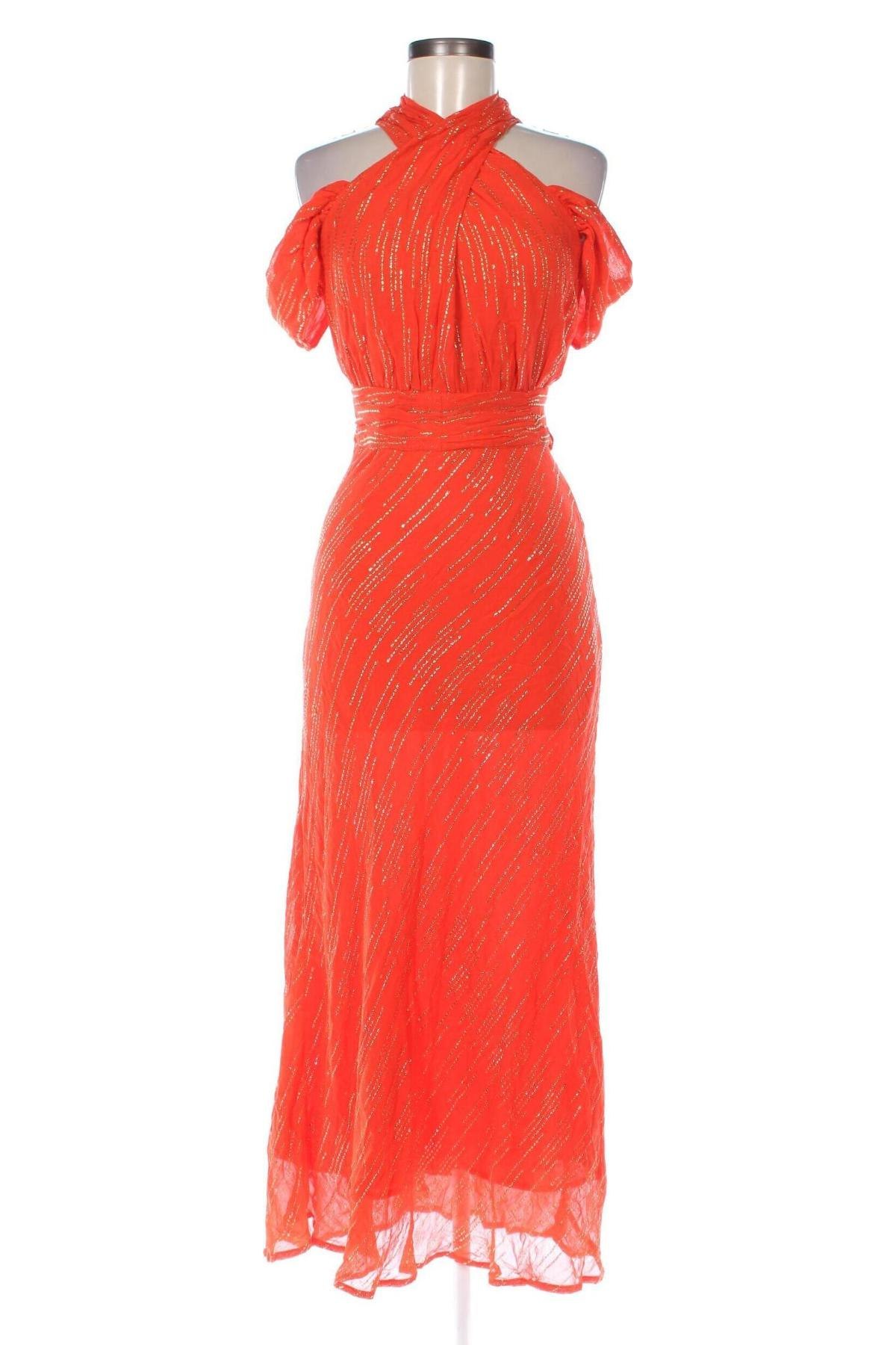 Kleid Karen Millen, Größe XS, Farbe Orange, Preis 197,42 €