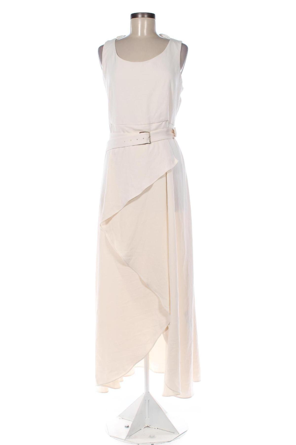 Φόρεμα Karen Millen, Μέγεθος L, Χρώμα Εκρού, Τιμή 197,42 €