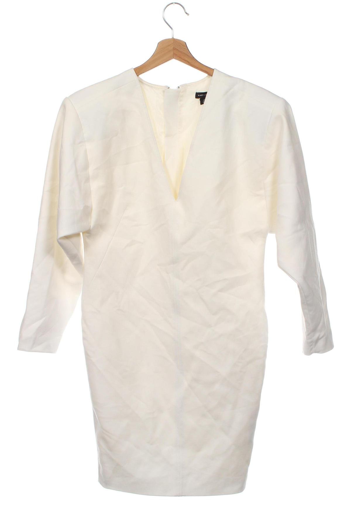Φόρεμα Karen Millen, Μέγεθος XS, Χρώμα Λευκό, Τιμή 25,15 €