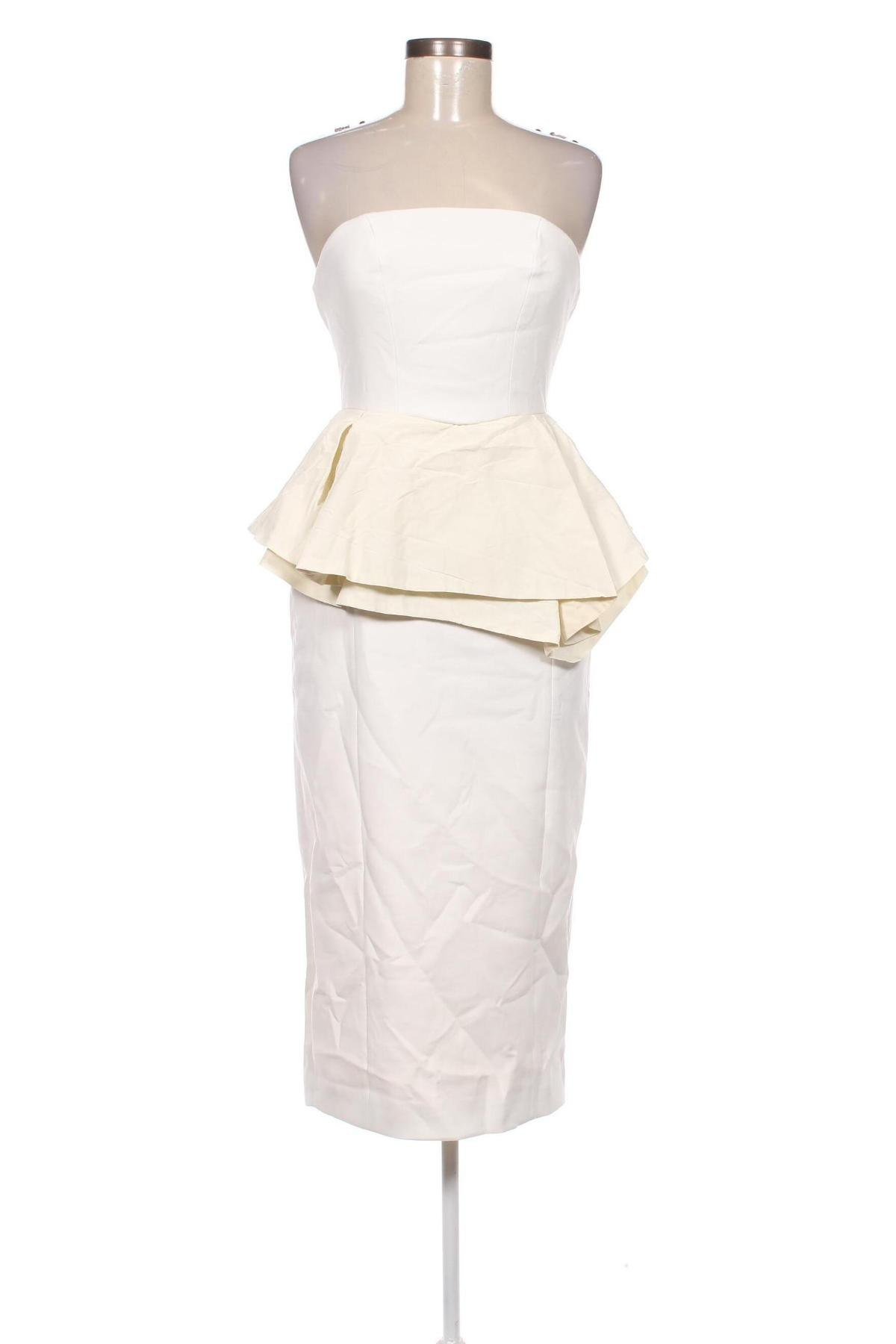 Kleid Karen Millen, Größe XS, Farbe Weiß, Preis 19,74 €