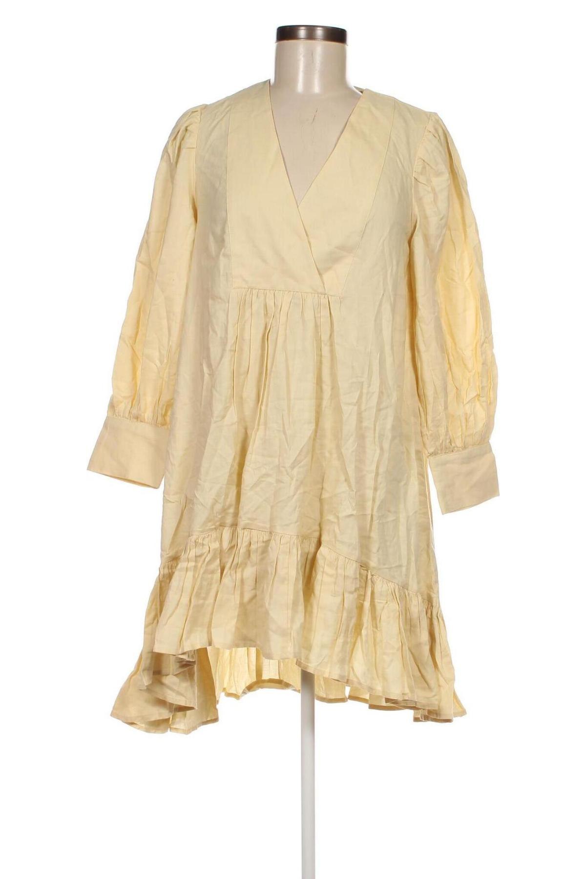 Φόρεμα Lindex, Μέγεθος XS, Χρώμα  Μπέζ, Τιμή 23,71 €