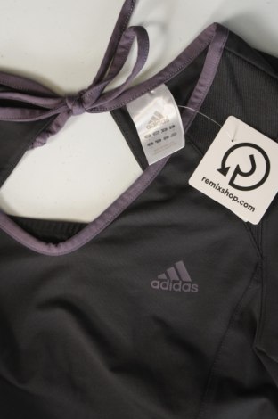 Дамска блуза Adidas, Размер XS, Цвят Сив, Цена 20,18 лв.