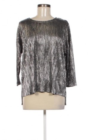 Damen Shirt Bershka, Größe L, Farbe Silber, Preis 13,49 €