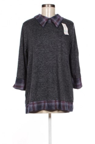 Damen Shirt Made In Italy, Größe XL, Farbe Grau, Preis € 21,99