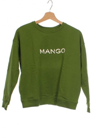 Дамска блуза Mango, Размер XS, Цвят Зелен, Цена 27,00 лв.