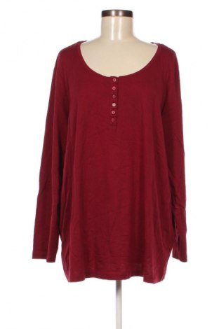 Damen Shirt Ulla Popken, Größe XXL, Farbe Rot, Preis 23,99 €