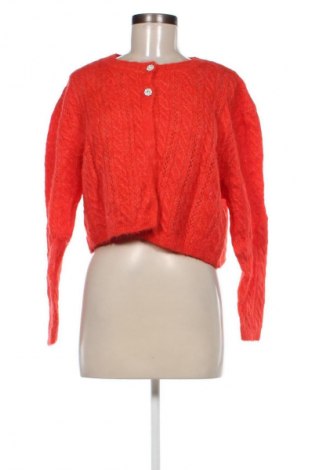 Damen Strickjacke Zara, Größe L, Farbe Rot, Preis € 18,99