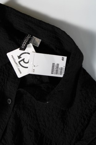 Cămașă de femei H&M Divided, Mărime M, Culoare Negru, Preț 102,09 Lei