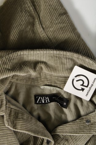 Дамска риза Zara, Размер XS, Цвят Зелен, Цена 27,49 лв.