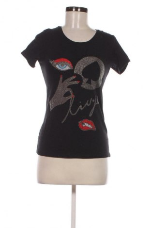 Damen T-Shirt Liu Jo, Größe S, Farbe Schwarz, Preis 28,13 €