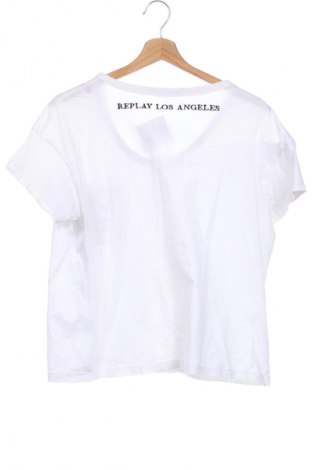 Damen T-Shirt Replay, Größe XS, Farbe Weiß, Preis € 17,39