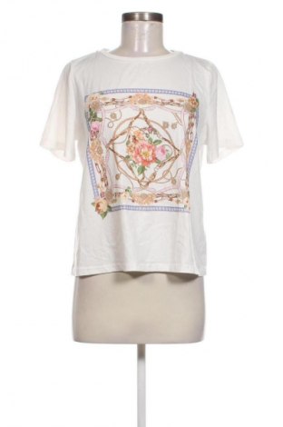 Γυναικείο t-shirt SHEIN, Μέγεθος M, Χρώμα Λευκό, Τιμή 6,49 €