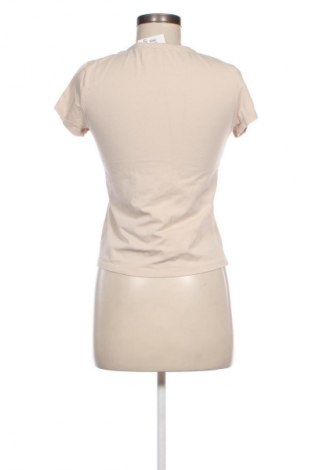 Damen T-Shirt Stradivarius, Größe M, Farbe Beige, Preis € 8,70