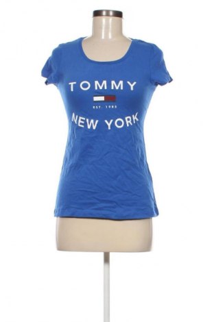 Damen T-Shirt Tommy Hilfiger, Größe S, Farbe Blau, Preis 36,51 €