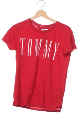 Dámské tričko Tommy Jeans, Velikost XS, Barva Červená, Cena  421,00 Kč