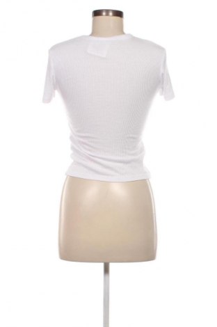 Damen T-Shirt Zara, Größe S, Farbe Weiß, Preis 6,14 €