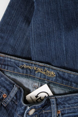 Blugi de femei American Eagle, Mărime L, Culoare Albastru, Preț 67,99 Lei