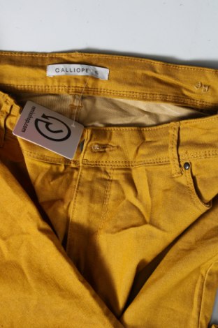 Damskie jeansy Calliope, Rozmiar XL, Kolor Żółty, Cena 92,99 zł