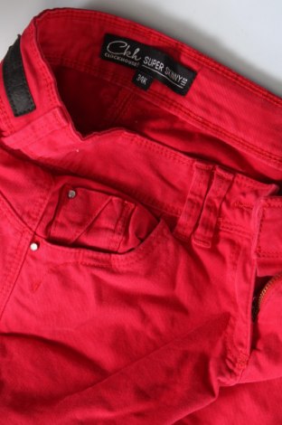 Damen Jeans Clockhouse, Größe XS, Farbe Rot, Preis 8,49 €