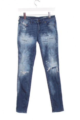 Damskie jeansy Diesel, Rozmiar XS, Kolor Niebieski, Cena 387,99 zł