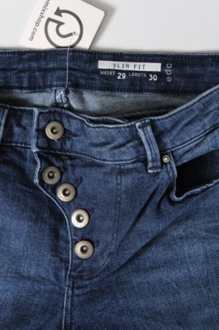 Damskie jeansy Edc By Esprit, Rozmiar M, Kolor Niebieski, Cena 56,99 zł