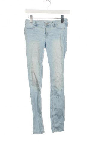 Damskie jeansy Hollister, Rozmiar XS, Kolor Niebieski, Cena 131,99 zł