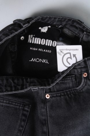 Damskie jeansy Monki, Rozmiar XS, Kolor Szary, Cena 111,99 zł