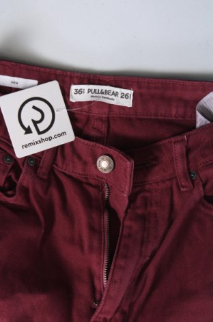 Dámske džínsy  Pull&Bear, Veľkosť S, Farba Červená, Cena  7,95 €