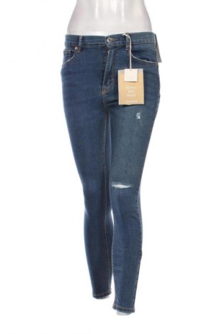 Damskie jeansy Pull&Bear, Rozmiar S, Kolor Niebieski, Cena 105,75 zł