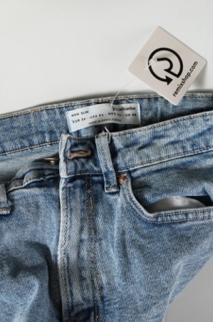 Damskie jeansy Stradivarius, Rozmiar S, Kolor Niebieski, Cena 92,99 zł