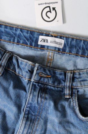 Дамски дънки Zara, Размер M, Цвят Син, Цена 11,49 лв.