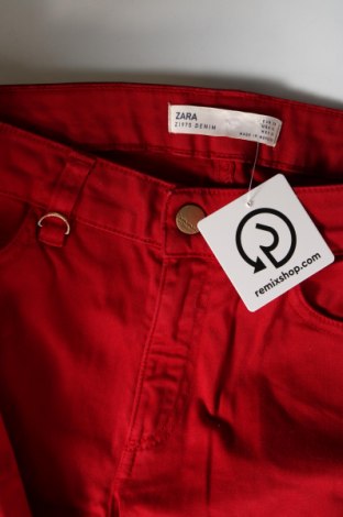 Damen Jeans Zara, Größe M, Farbe Rot, Preis 18,99 €