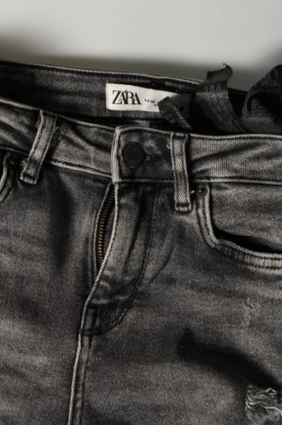 Дамски дънки Zara, Размер S, Цвят Сив, Цена 17,99 лв.