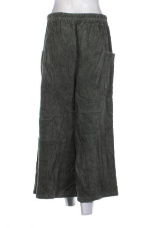 Pantaloni de velvet de femei, Mărime S, Culoare Verde, Preț 95,99 Lei