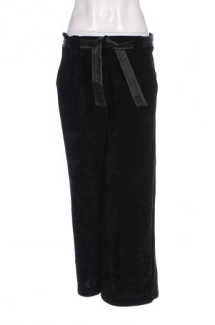 Pantaloni de velvet de femei, Mărime M, Culoare Negru, Preț 95,99 Lei