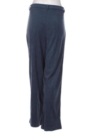 Pantaloni de velvet de femei DAZY, Mărime L, Culoare Albastru, Preț 95,99 Lei