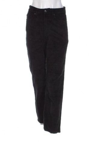 Pantaloni de velvet de femei H&M, Mărime M, Culoare Negru, Preț 95,99 Lei