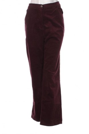 Pantaloni de velvet de femei Hammerschmid, Mărime XXL, Culoare Roșu, Preț 112,99 Lei