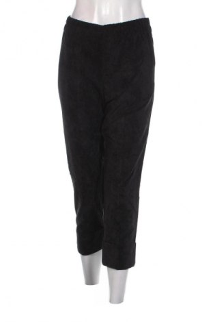 Pantaloni de velvet de femei KATE BY LALTRAMODA, Mărime S, Culoare Negru, Preț 44,99 Lei