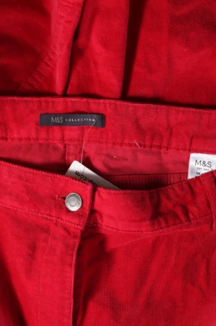 Damen Cordhose Marks & Spencer, Größe XXL, Farbe Rot, Preis € 10,99