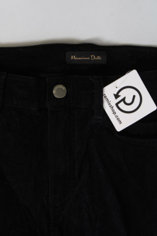 Pantaloni de velvet de femei Massimo Dutti, Mărime M, Culoare Negru, Preț 112,99 Lei