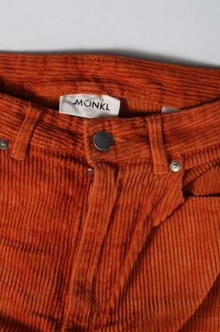 Damen Cordhose Monki, Größe M, Farbe Orange, Preis € 17,99