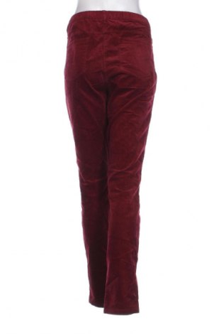 Pantaloni de velvet de femei Oviesse, Mărime XL, Culoare Roșu, Preț 95,99 Lei