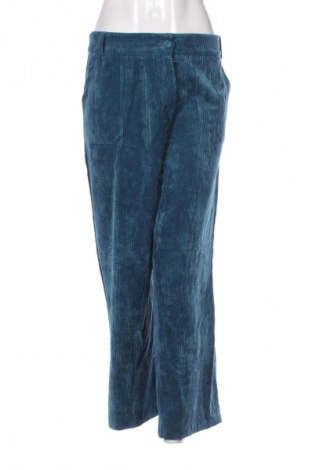 Pantaloni de velvet de femei Pako Litto, Mărime L, Culoare Albastru, Preț 75,99 Lei