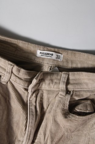 Damen Cordhose Pull&Bear, Größe M, Farbe Beige, Preis € 8,49