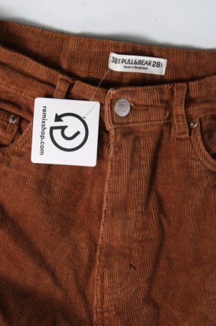 Damen Cordhose Pull&Bear, Größe M, Farbe Braun, Preis € 7,49